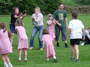 Egg throwing Egg throwing