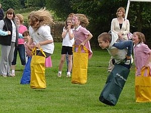 Sack racing Sack racing